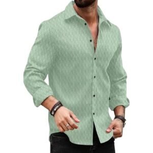 Men's Regular Fit Button Down Dress Shirts