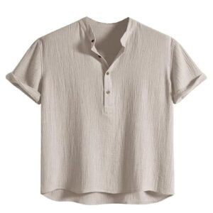 Regular Fit Casual Plain T-Shirt