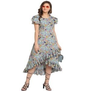 Women's Wrap Long Length Dress