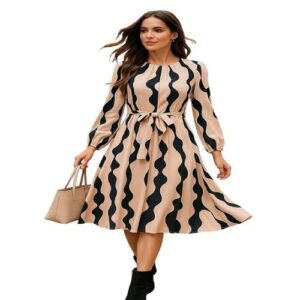 Fashion Women’s A-Line Midi Dress