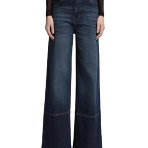 Flying Machine Women's Wide Leg Fit Jeans