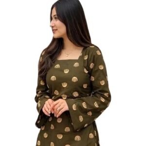 FIRSTRAIN Women Printed Short Kurti