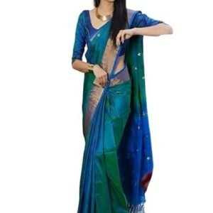 Women's Kanjivaram Woven Soft Silk Saree