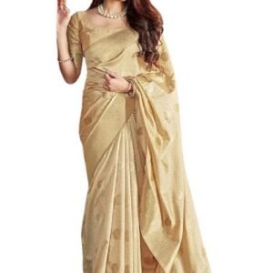 Women's Kanjivaram Pure Soft Silk Saree