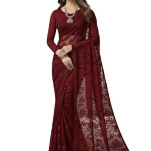 Vragi Net Saree for Women