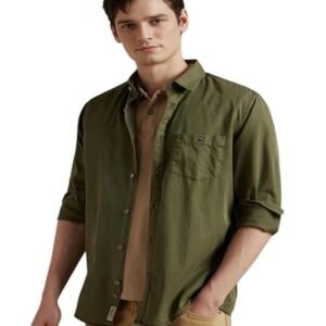 Premium Men's Casual Cotton Regular Fit Shirt