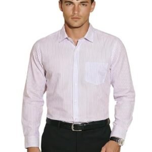 Men's Striped Slim Fit Full Sleeve Formal Shirt