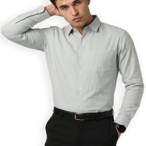 Men's Classic Solid Full Sleeve Slim Fit Shirt