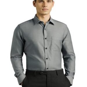 Men's Regular Fit Easy to Iron Everyday wear Premium Cotton Full Sleeve Solid Formal Shirt